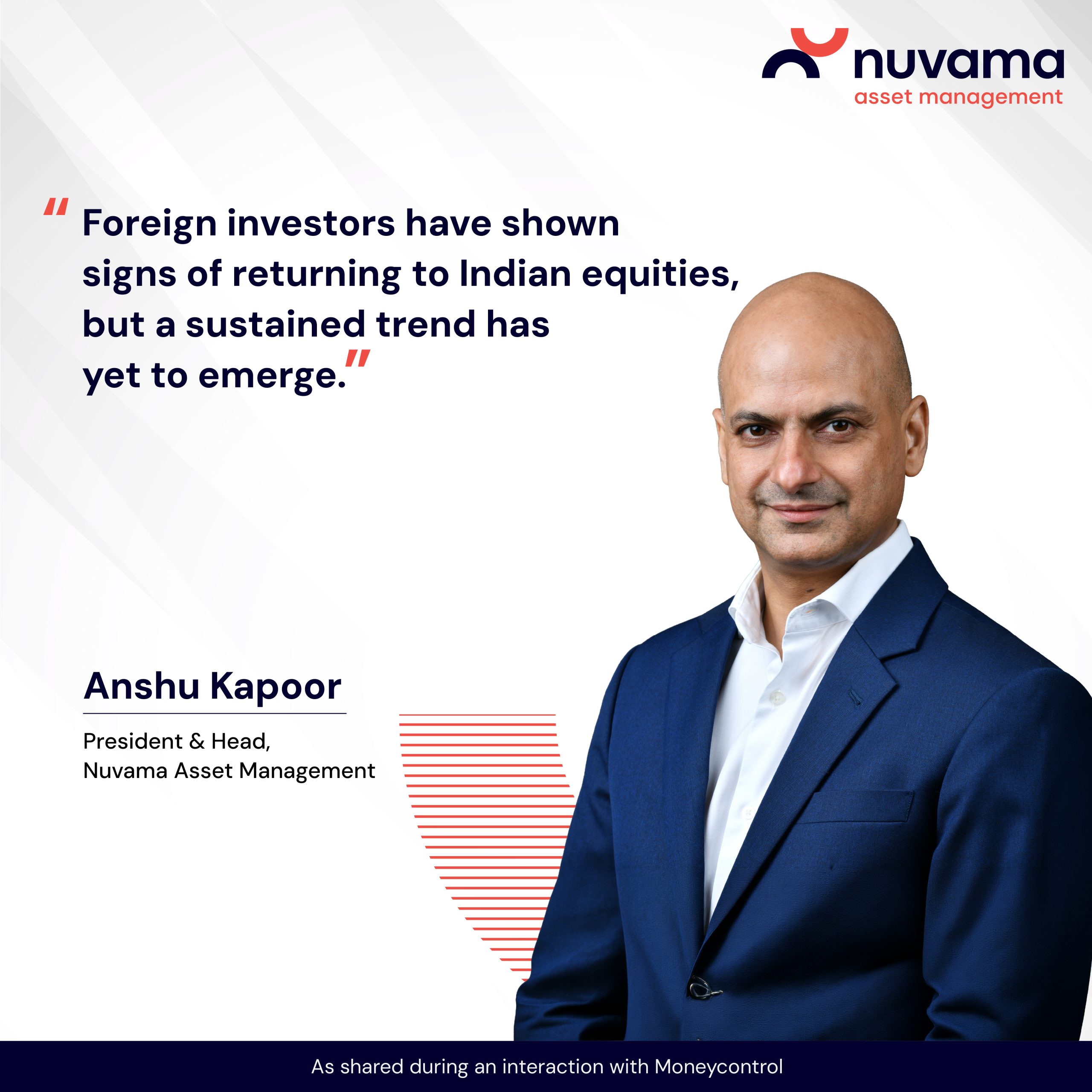 Anshu Kapoor, President & Head, Nuvama Asset Management, speaks with moneycontrol.com on the sidelines of the recently concluded Global FinTech Fest 2026 about the growing role of alternative investments in India, the impact of the IPO pipeline on private equity exits, strong demand for commercial real estate, and Nuvama’s upcoming product pipeline, including its SIF, commercial real estate, private equity, and private credit strategies.